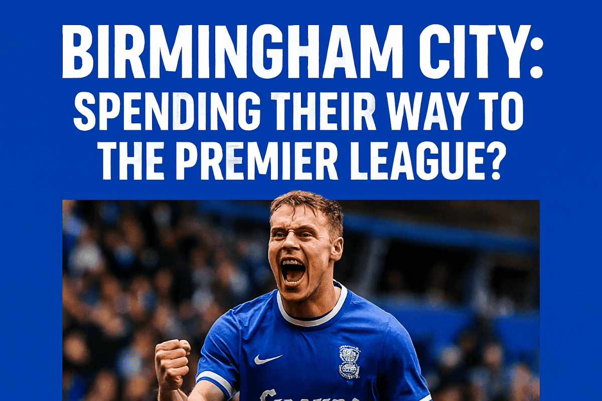 Are Birmingham City Spending Their Way to the Premier League?