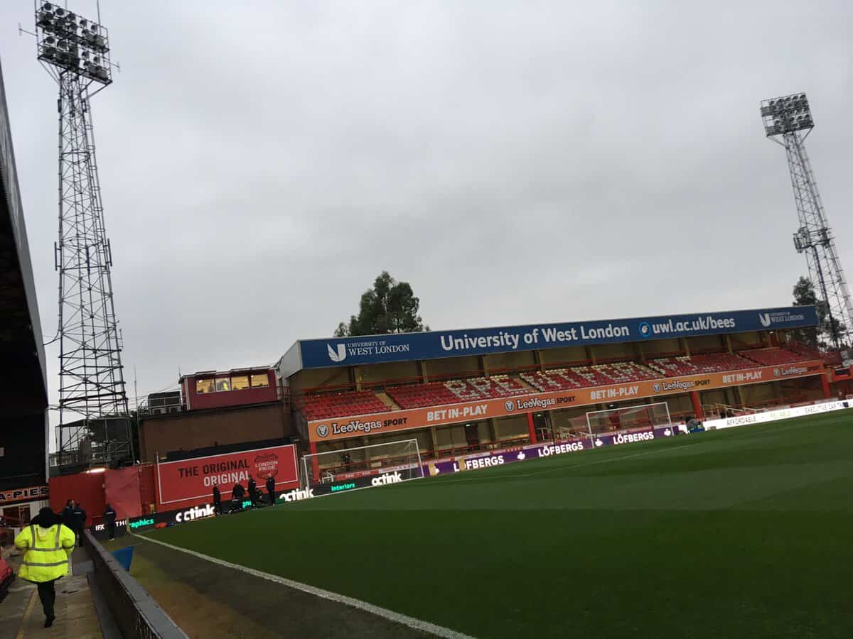 Griffin Park, Brentford's former ground, home of the Bees for over a century